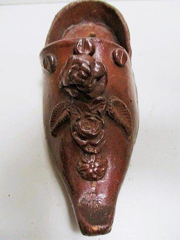 Wanddecoratie - Gedateerd 1916 - Klomp - Frankrijk -, Antiek en Kunst, Curiosa en Brocante