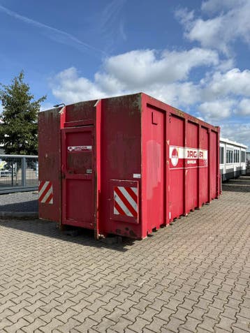Container 20 FT met laadklep en slede, Ophalen of Verzenden