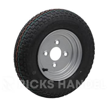 Wiel 8 inch 3.50-8 100×4 naafgat 60 mm 4pr 170 kg, Ophalen of Verzenden, Nieuw