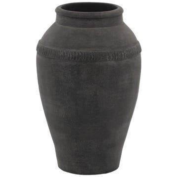 Flamant Vaas Sarah - Nieuw in verpakking - Ongebruikt, 50 tot 75 cm, Zwart, Aardewerk of Porselein, Nieuw
