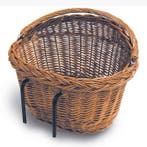 Basil mand riet Detroit ovaal buik, Verzenden, Nieuw