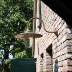 Stallampen - boerderijlampen met rechte zwanenhals, Overige materialen, Wandlamp, Nieuw, Ophalen of Verzenden