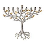 Chanukah Menorah van Yair Emanuel een prachtige handgema..., Nieuw