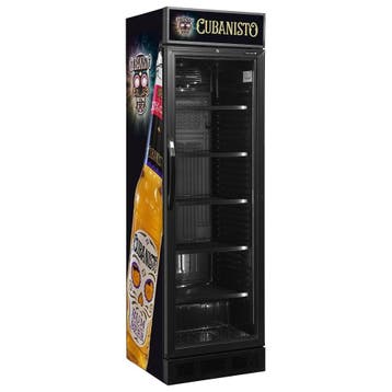 Cubanisto glasdeurkoelkast 345 liter, Ophalen of Verzenden