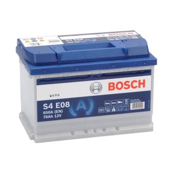 Bosch Accu EFB start-stop 12 volt 70 ah Type S4 E08, Auto-onderdelen, Accu's en Toebehoren, Ophalen of Verzenden, Nieuw