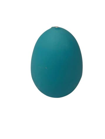 Eikaars Eierkaarsen Turquoise 65x45 mm per stuk, Ophalen of Verzenden, Nieuw
