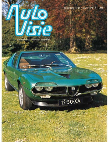 1973 AUTOVISIE MAGAZINE 24 NEDERLANDS, Boeken, Nieuw, Author