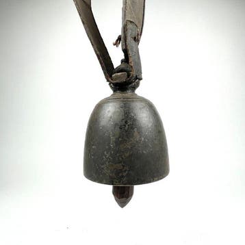 Bronzen waterbuffelbel - Laos - 19e eeuw