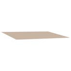 vidaXL Vervangingsdoek voor zonnescherm Beige 500 × 300 cm, Tuin en Terras, Verzenden, Nieuw