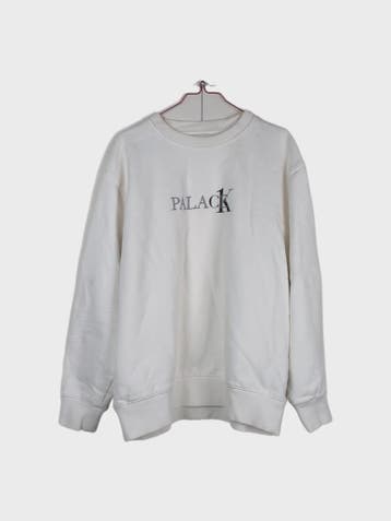 Palack Sweatshirt Heren maat XL Wit, Wit, Maat 56/58 (XL), Ophalen of Verzenden, Palack