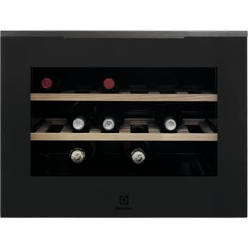 Electrolux KBW5T Ingebouwd Zwart 18 fles(sen), Ophalen of Verzenden, Nieuw, 160 cm of meer