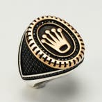 Zonder minimumprijs - Ring Zilver - Rolex-stijl ring, Nieuw
