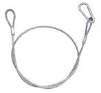 Safety6 - Veiligheidskabel van 6mm dik en 87cm lang, Muziek en Instrumenten, Ophalen of Verzenden, Nieuw