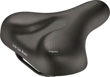 Selle San Remo Zadel Lugano Uni Zwart, Ophalen of Verzenden, Nieuw, Selle San Remo