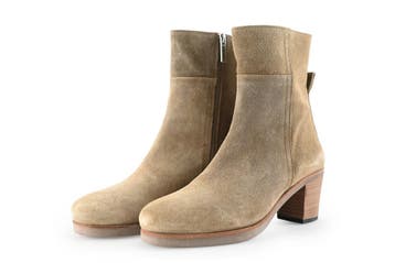 Shabbies Amsterdam Enkellaarzen in maat 39 Beige, Shabbies Amsterdam, Verzenden, Beige, Lage of Enkellaarzen