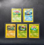 Pokémon - 5 Card - Vileplume Holo - Blastoise Raro - Machamp, Nieuw