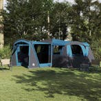 vidaXL Gezinstent voor 20 personen Blauw en Grijs 745 x 700, Verzenden, Nieuw