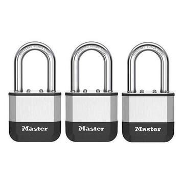 Hangslot | Master Lock | Elite Heavy Duty Lock | 3 stuks |, Verzenden, Nieuw