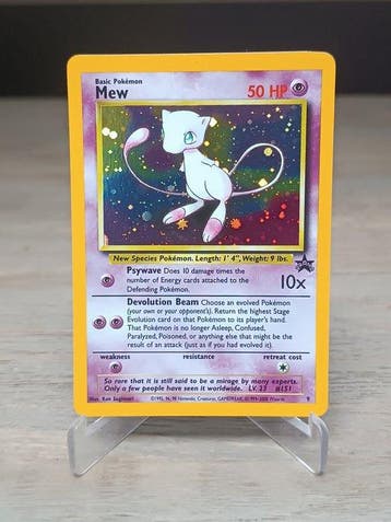 Pokémon - 1 Card - Mew - WOTC, Nieuw