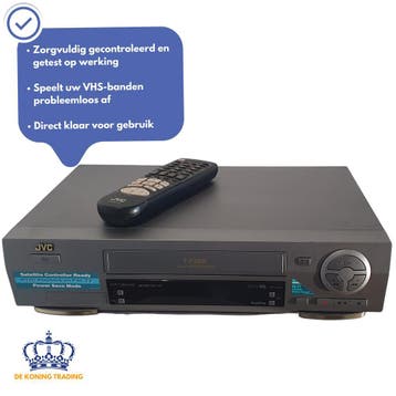 JVC HR-J670EU | VHS Videorecorder | HiFi Stereo | VHS Speler, Verzenden, Gebruikt, VHS-speler of -recorder