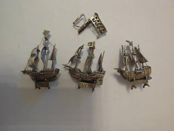 Scheepsbouwers scheepsmodel (4)
