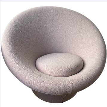 Artifort - Pierre Paulin - Fauteuil - Textiel, vierkant -