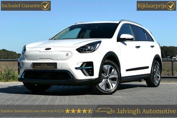 Zakelijke Lease |  Kia e-Niro DynamicPlusLine 64 kWh|SOH 98,, Automaat, Gebruikt, Zwart, Wit