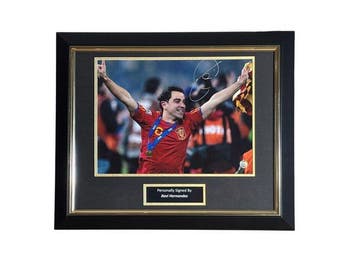Wereldkampioenschap Voetbal - Xavi Hernandez Signed Spain, Nieuw