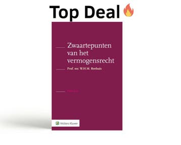Zwaartepunten van het vermogensrecht, 9789013148596, Verzenden, Zo goed als nieuw