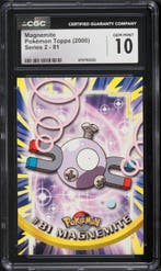 Pokémon - 1 Graded card - Magnemite 81 Foil - CGC 10 -, Nieuw