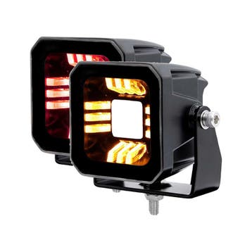 Boreman POD 2,8 LED Breedstraler Met Rood + Oranje Positiel, Ophalen of Verzenden, Nieuw