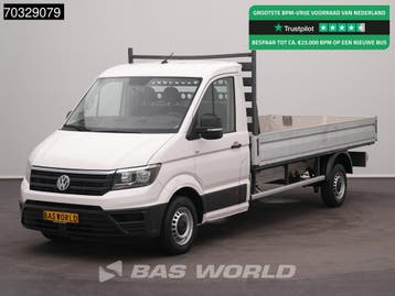 Volkswagen Crafter 177pk Open Laadbak 177PK Euro6 Pritsche P, Stof, Gebruikt, Euro 6, Volkswagen