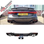 Diffuser geschikt voor A7 S7 4K8 | RS-Style | S-Line | 2018, Nieuw, Achter, Bumper, Audi