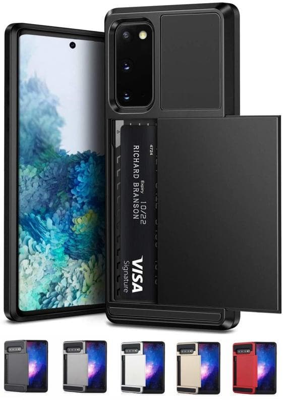 Galaxy S21 Slide Armor Hoesje Met Pashouder, Telecommunicatie, Mobiele telefoons | Hoesjes en Frontjes | Samsung, Nieuw, Ophalen of Verzenden