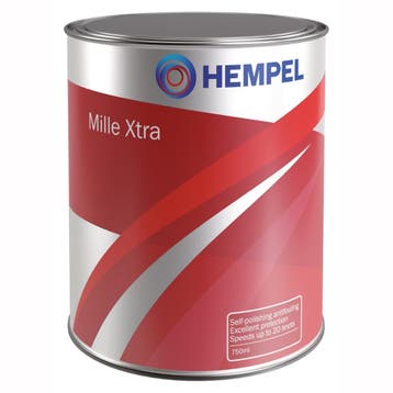 Hempel Mille Xtra Antifouling Zelfslijpend-Grijs-0,75 Liter, Ophalen of Verzenden, Nieuw