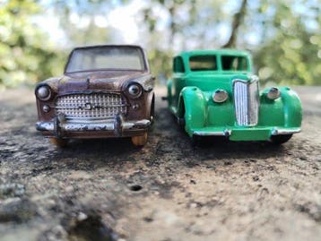 Dinky Toys 1:43 - Modelauto (2) - Fiat 1200 Grande Vue et, Nieuw