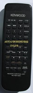 Afstandsbediening kenwood rc-r0713, Ophalen of Verzenden, Nieuw, Origineel