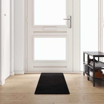 vidaXL Tapijt Loper Zwart 50 x 300 cm 100% Polypropylene, Huis en Inrichting, Verzenden, Nieuw, Zwart
