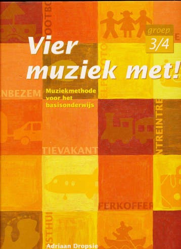 Vier muziek met! Handleiding groep 3/4 ex pag. 81, Verzenden, Nieuw