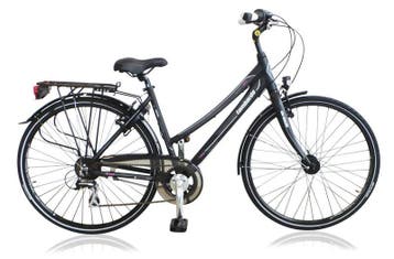 Lombardo Taranto 400 Damesfiets 28 Inch Mat Zwart 7 Speed, Fietsen en Brommers, Ophalen of Verzenden, Nieuw