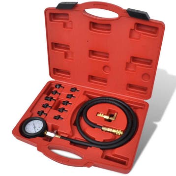vidaXL Motor en olie druk test set, Verzenden, Nieuw