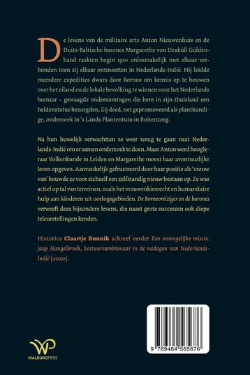 De Borneoreiziger en de barones - Claartje Bunnik, Boeken, Verzenden, Zo goed als nieuw, Claartje Bunnik