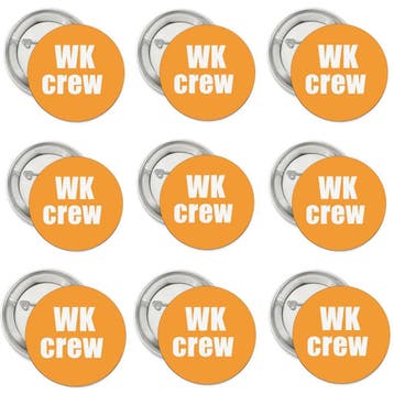 Oranje set WK Team NL met vlinderdas en 2 buttons, Verzenden, Nieuw, Overige typen
