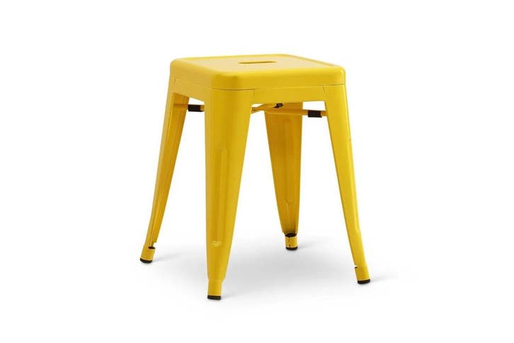 Kruk stapelbaar metaal | Hamburg, Huis en Inrichting, Barkrukken, Kunststof, Ophalen of Verzenden