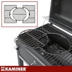 Purlov Kaminer Zwarte houtskool barbecue 114 x 67 x 120 c..., Ophalen of Verzenden, Nieuw