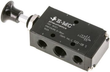 5/2 G1/4 (G1/8) Axiale Handbediende Hefboom Ventiel, Verzenden, Nieuw