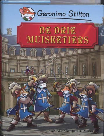Klassiekers - De drie musketiers - Geronimo Stilton, Verzenden, Gelezen, Geronimo Stilton