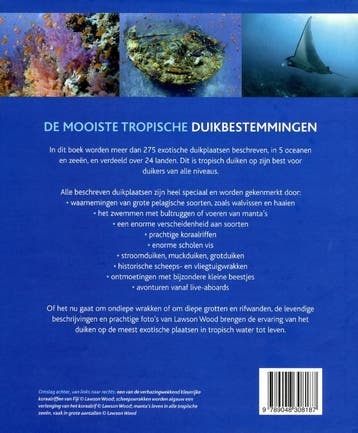 De mooiste tropische duikbestemmingen 9789048308187, Verzenden, Zo goed als nieuw, Lawson Wood