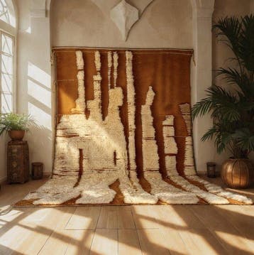 Berber - Vloerkleed - 300 cm - 200 cm - Tapijt 300x200, Nieuw