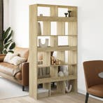 vidaXL Kamerscherm 100x33x187,5 cm bewerkt hout sonoma, Verzenden, Nieuw, Overige houtsoorten